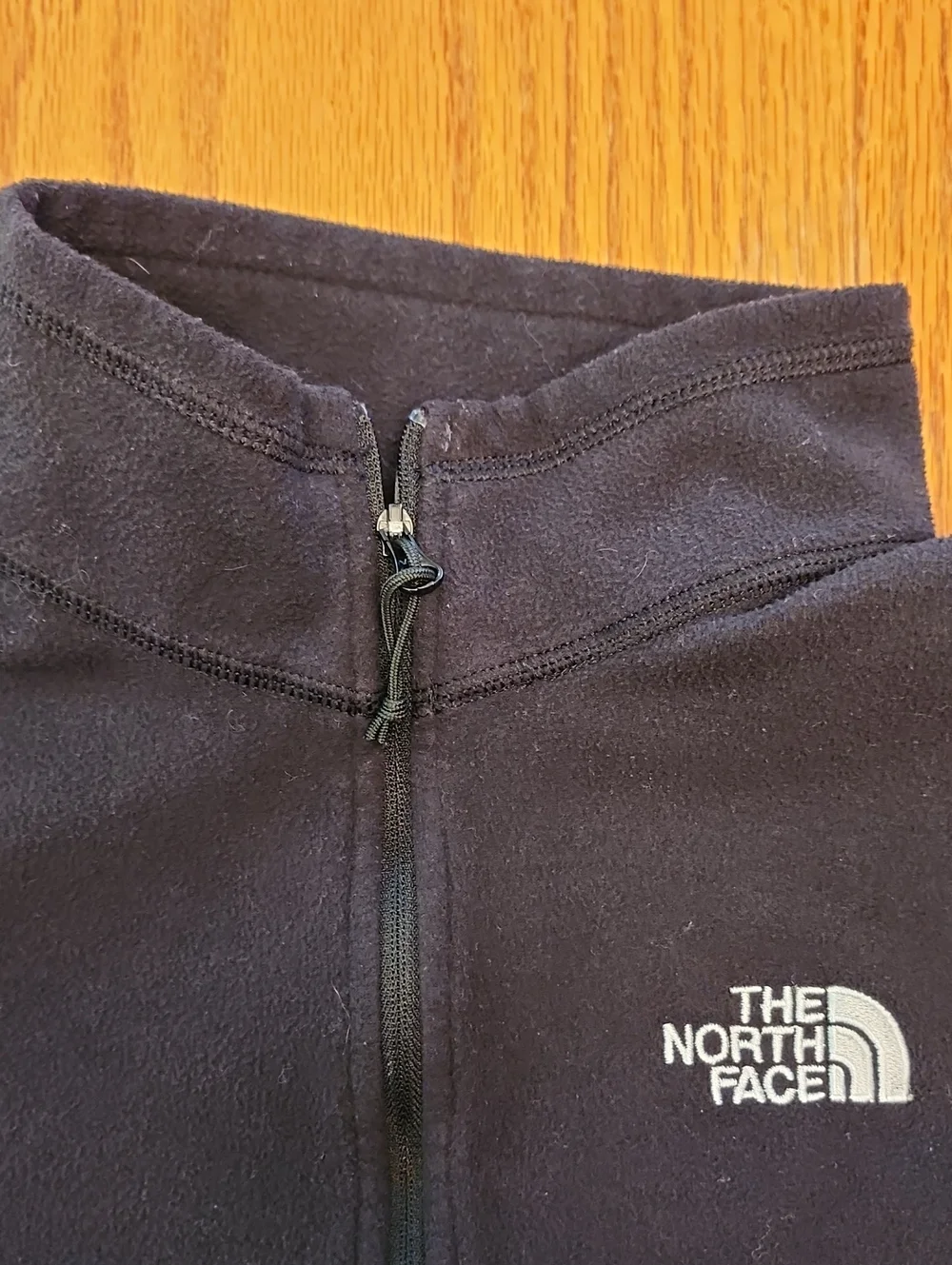 The North Face Black Half-Zip Fleece Pullover